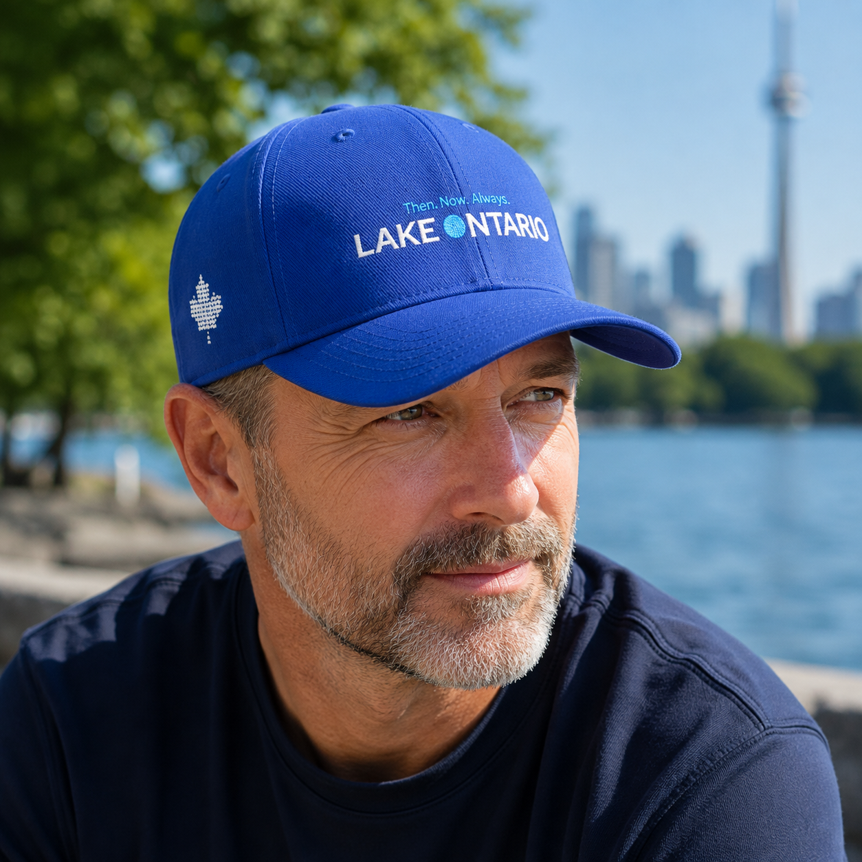Lake Ontario Embroidered Cap