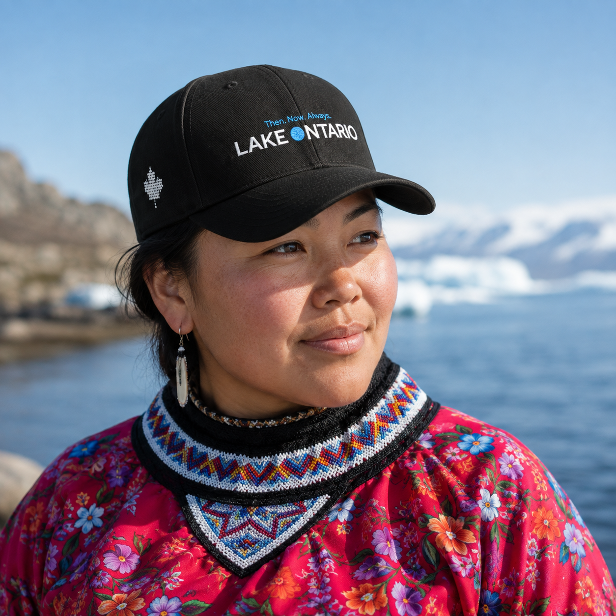 Lake Ontario Embroidered Cap