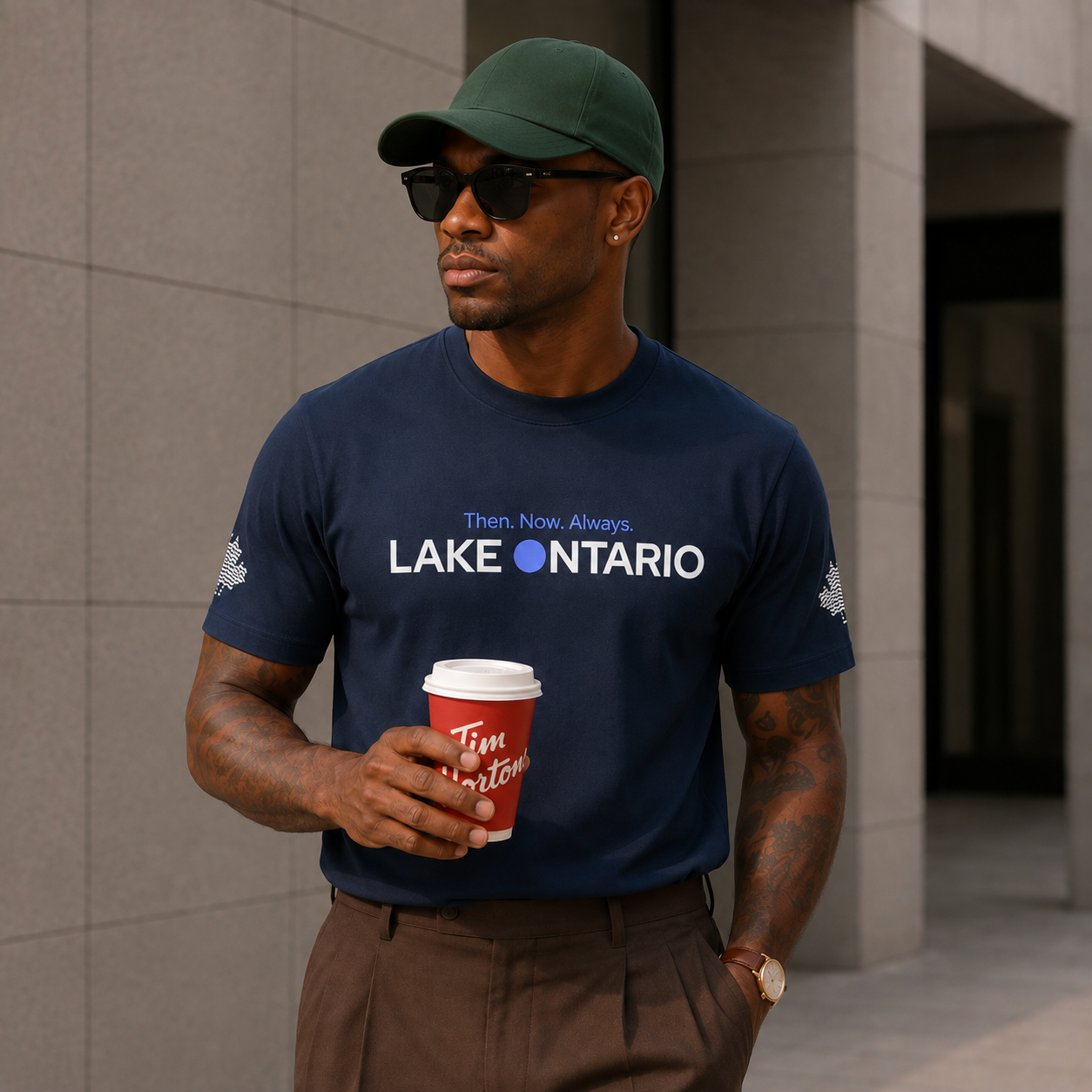 Lake Ontario Graphic Tee | Then Now Always